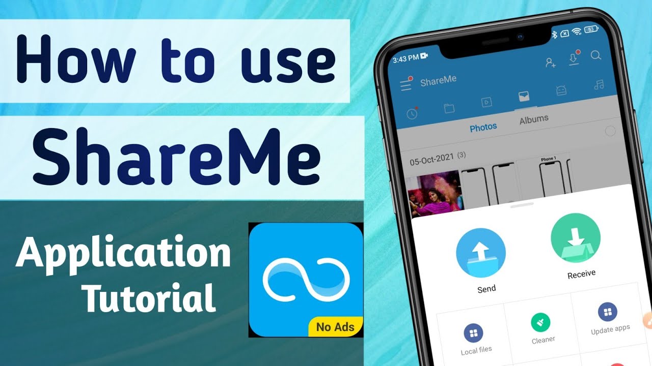 how to use shareme
